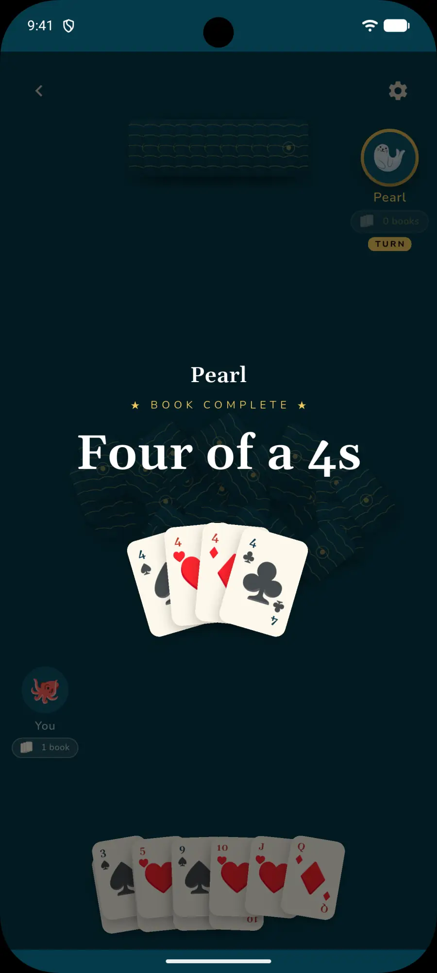 Go Fish completed book