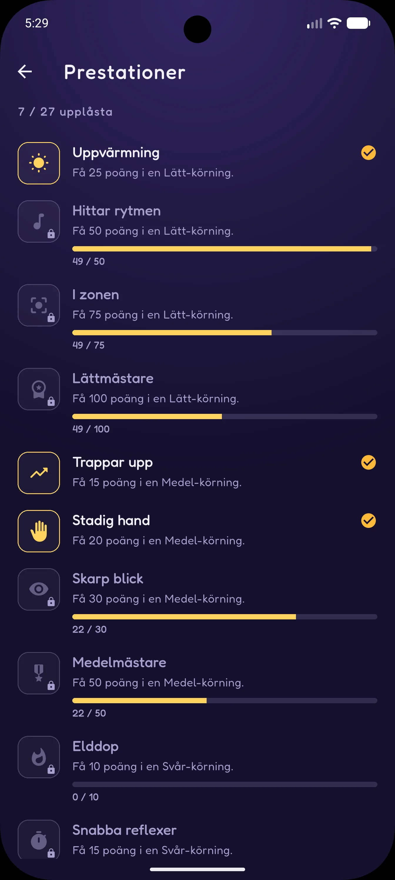 TapTapFade — prestationer